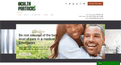 Desktop Screenshot of healthpartnersng.org
